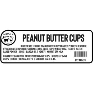Peanut Butter Cup Label 1